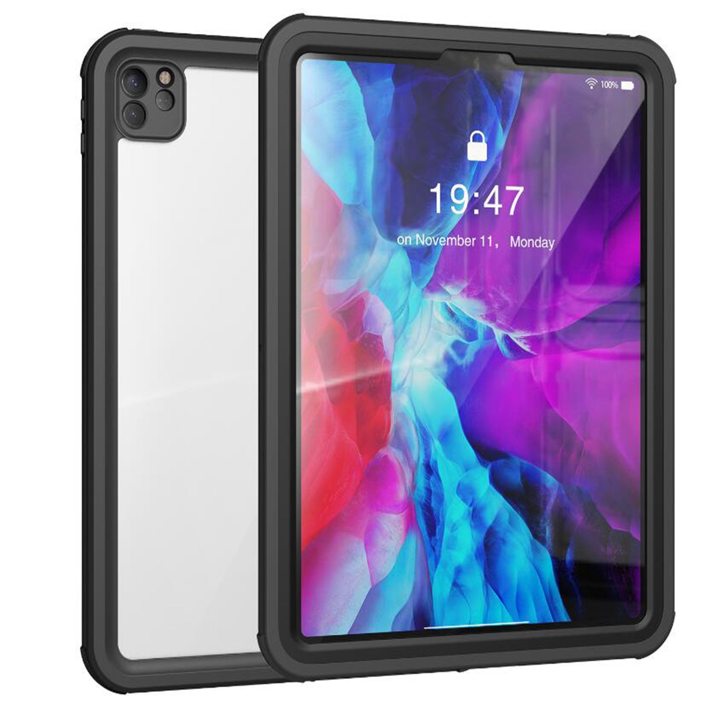 dot-clear-swimming-diving-ipad-pro-11-2024-waterproof-cover-4