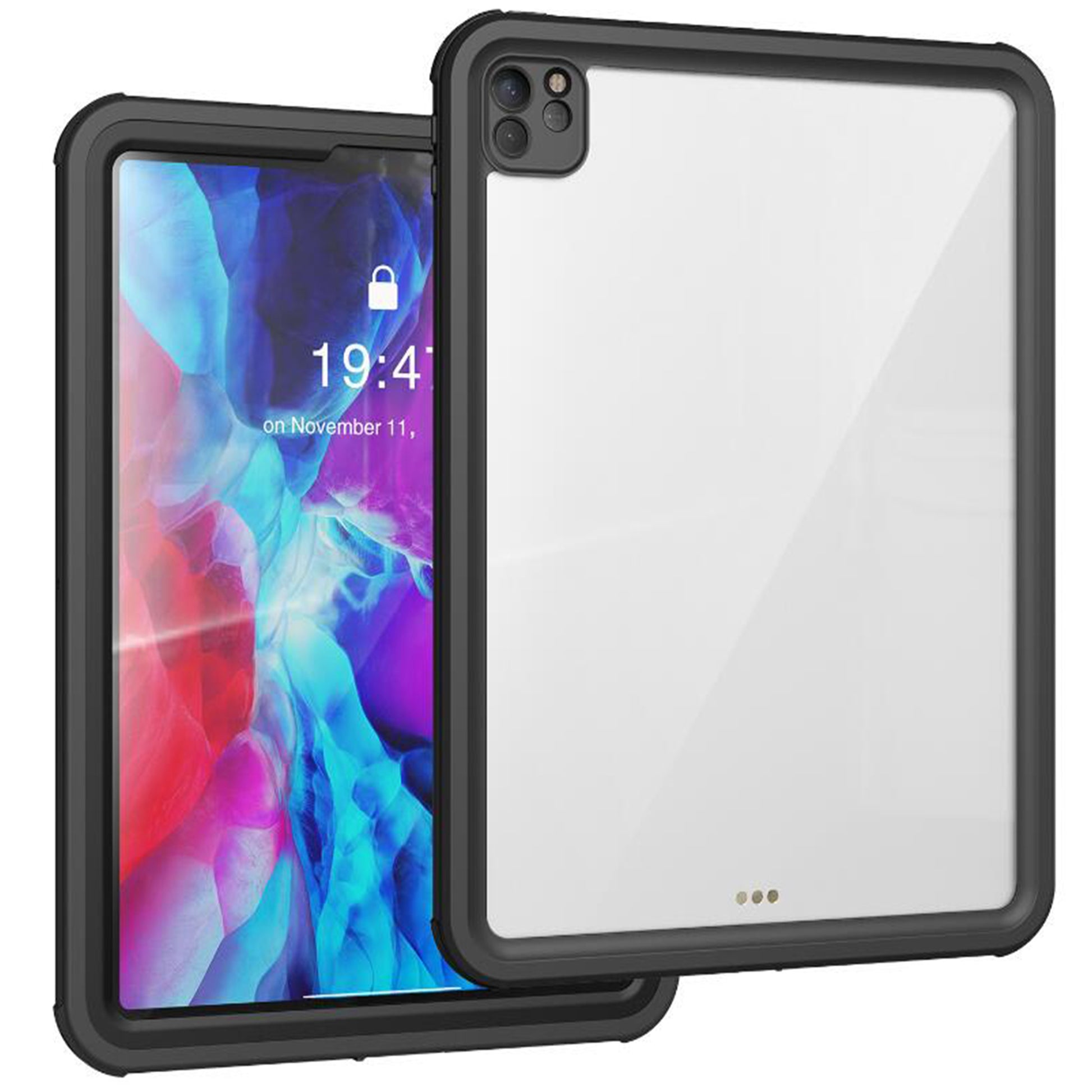 dot-clear-swimming-diving-ipad-pro-11-2024-waterproof-cover-5