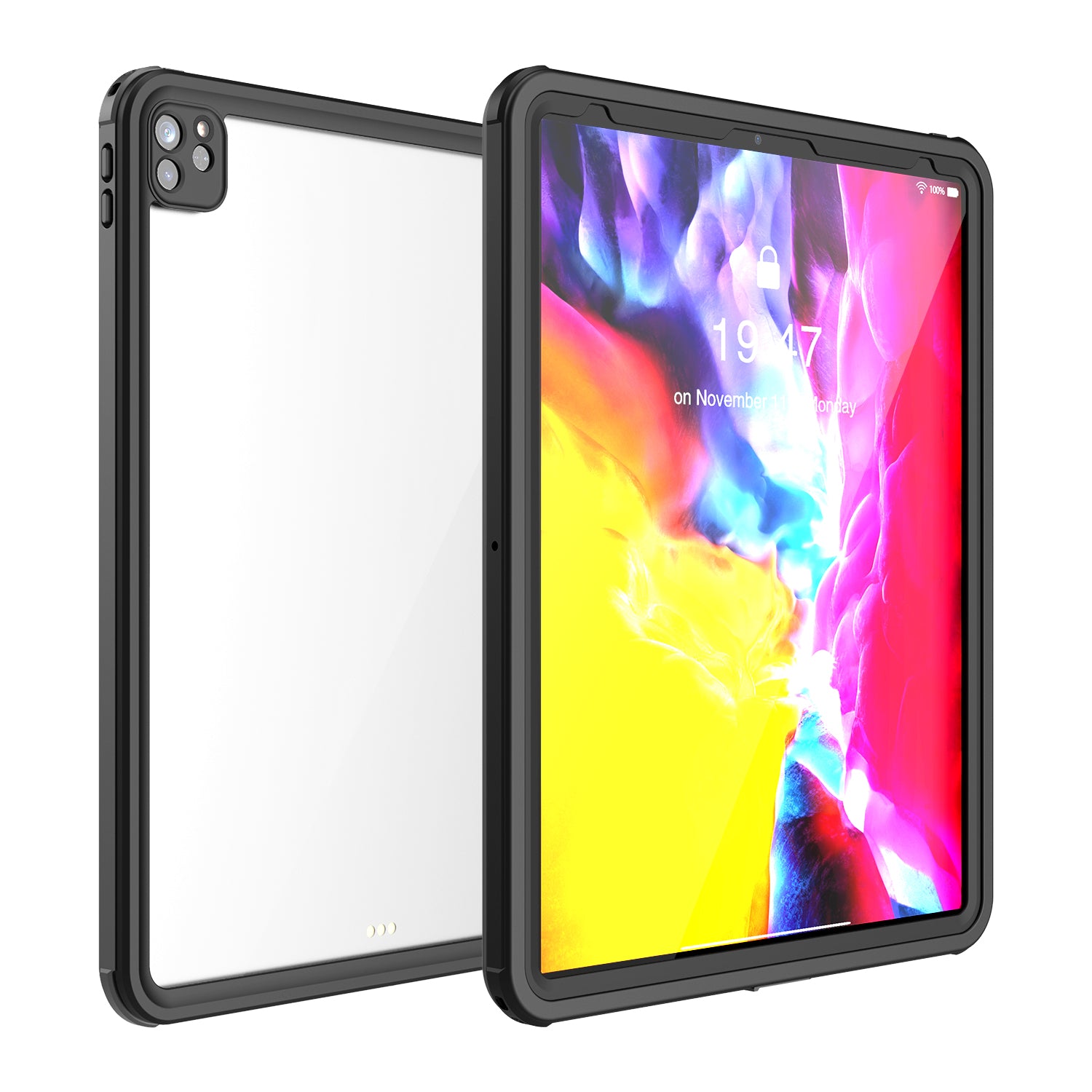 dot-clear-swimming-diving-ipad-pro-12-9-2020-waterproof-cover-1