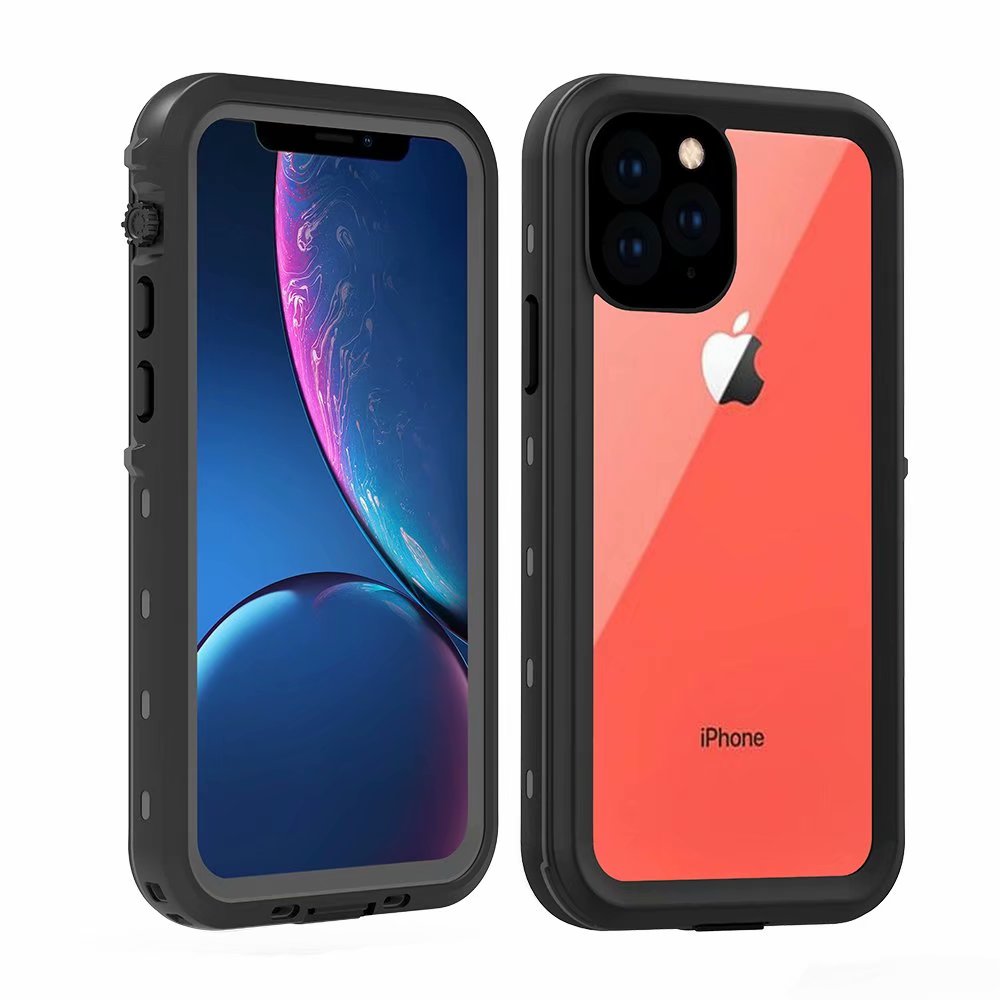dot-clear-swimming-diving-iphone-11-pro-waterproof-cover-2