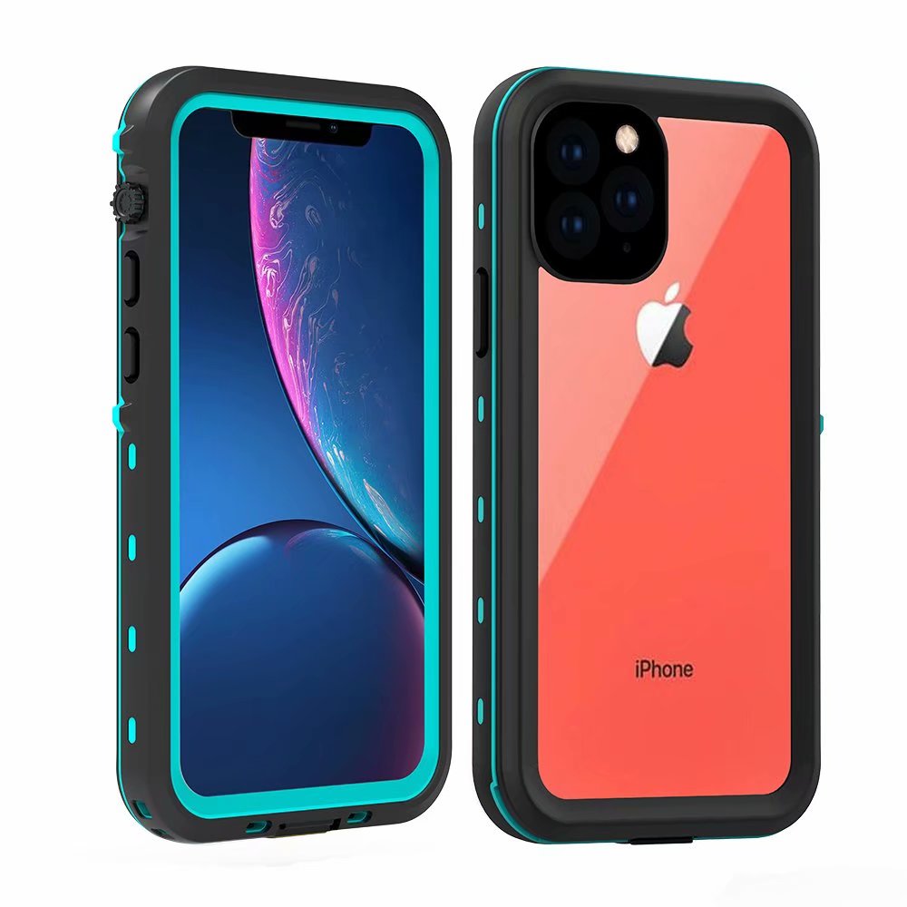 dot-clear-swimming-diving-iphone-11-pro-waterproof-cover-8