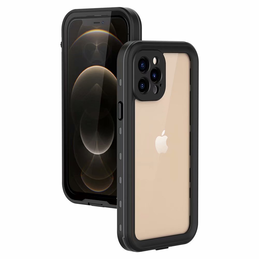 dot-clear-swimming-diving-iphone-12-pro-max-waterproof-cover-5