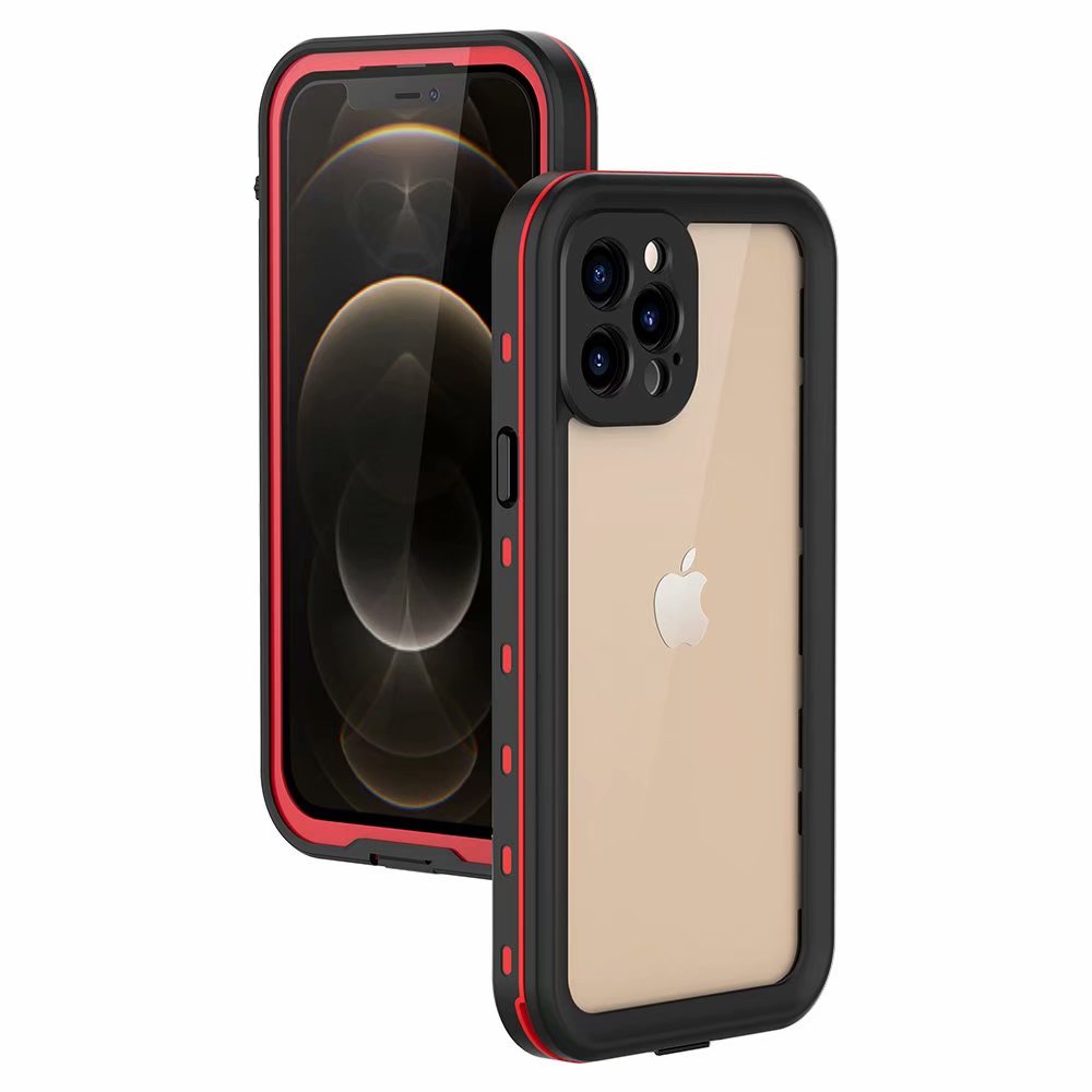 dot-clear-swimming-diving-iphone-12-pro-max-waterproof-cover-6