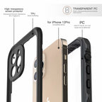 dot-clear-swimming-diving-iphone-12-pro-waterproof-cover-13
