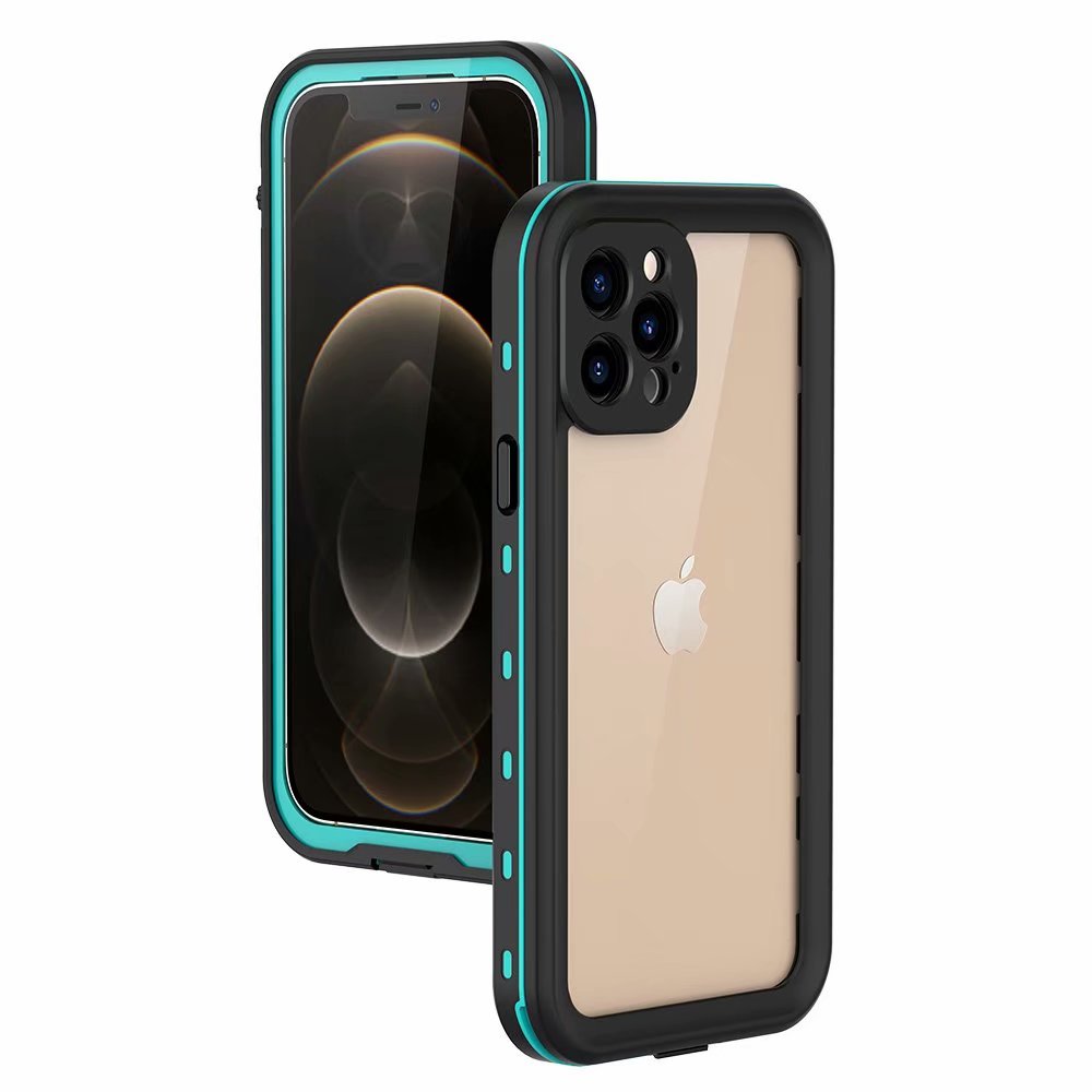 dot-clear-swimming-diving-iphone-12-pro-waterproof-cover-18