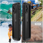 dot-clear-swimming-diving-iphone-12-pro-waterproof-cover-6
