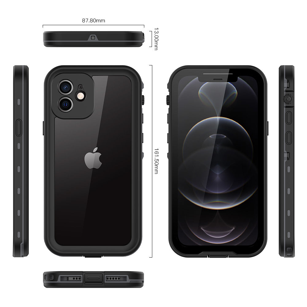 dot-clear-swimming-diving-iphone-12-waterproof-cover-2