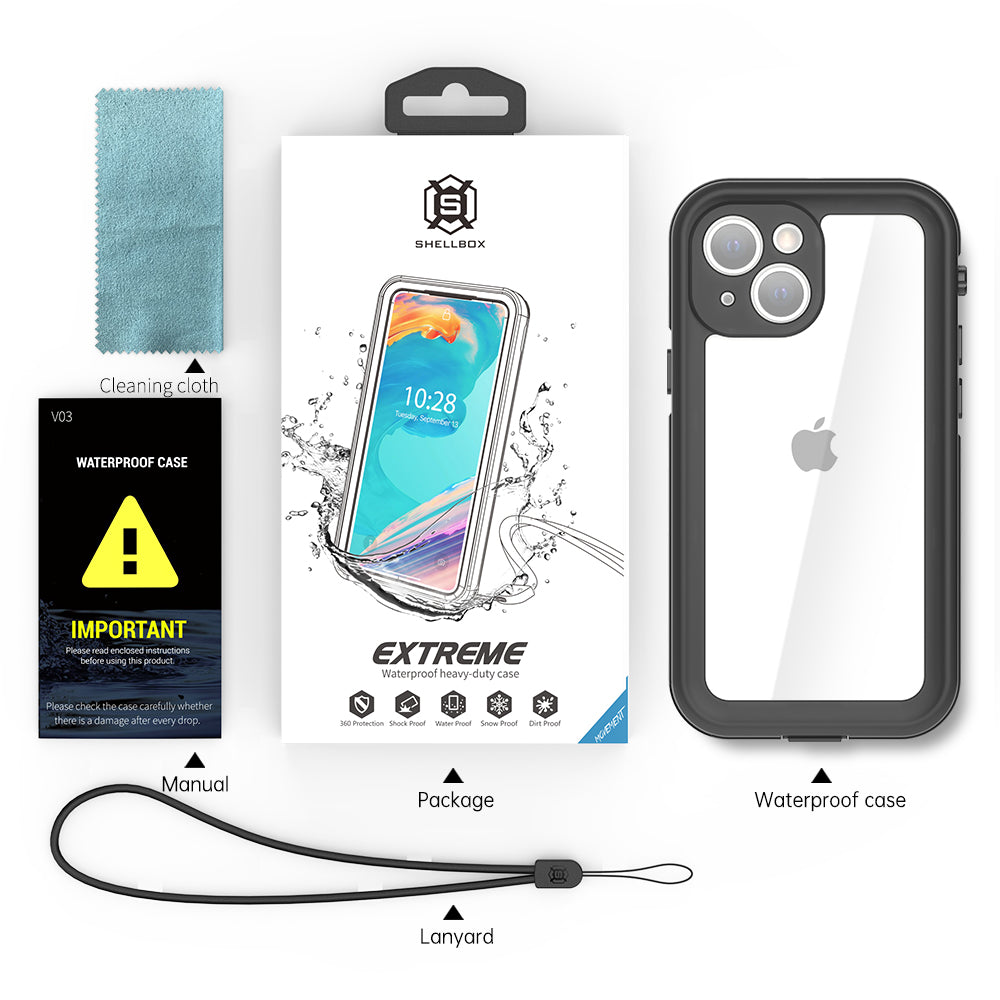 dot-clear-swimming-diving-iphone-13-mini-waterproof-cover-11