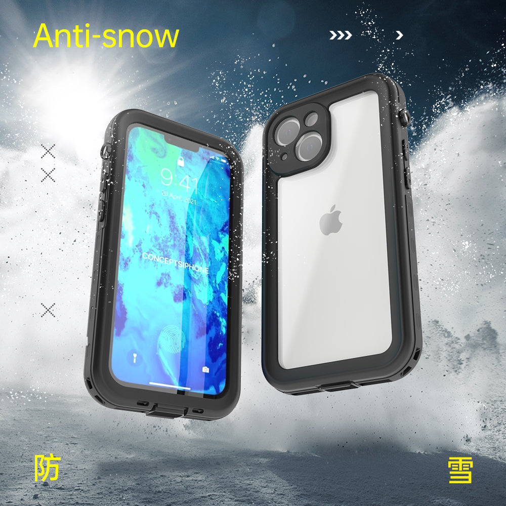 dot-clear-swimming-diving-iphone-13-mini-waterproof-cover-2