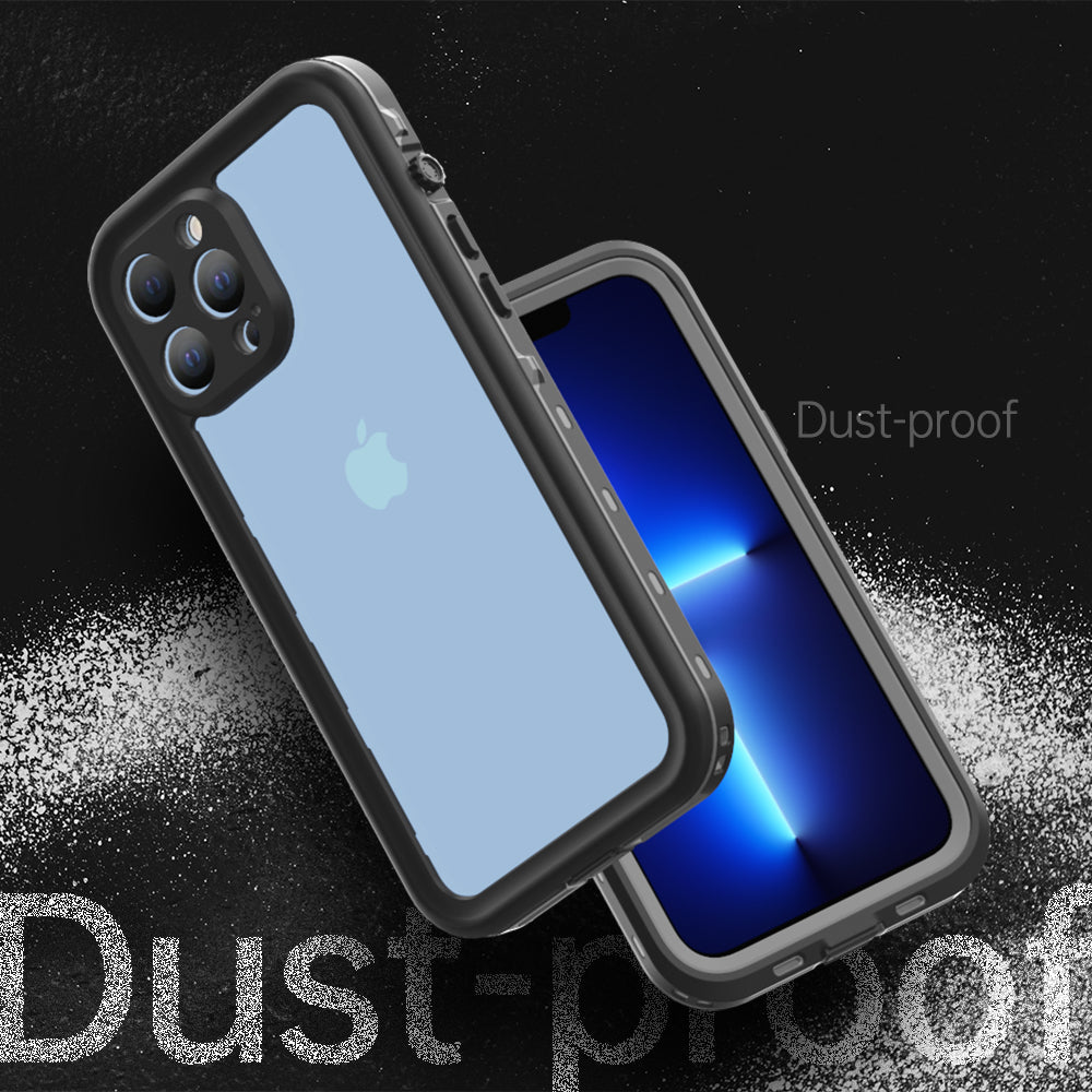 dot-clear-swimming-diving-iphone-14-pro-waterproof-cover-6