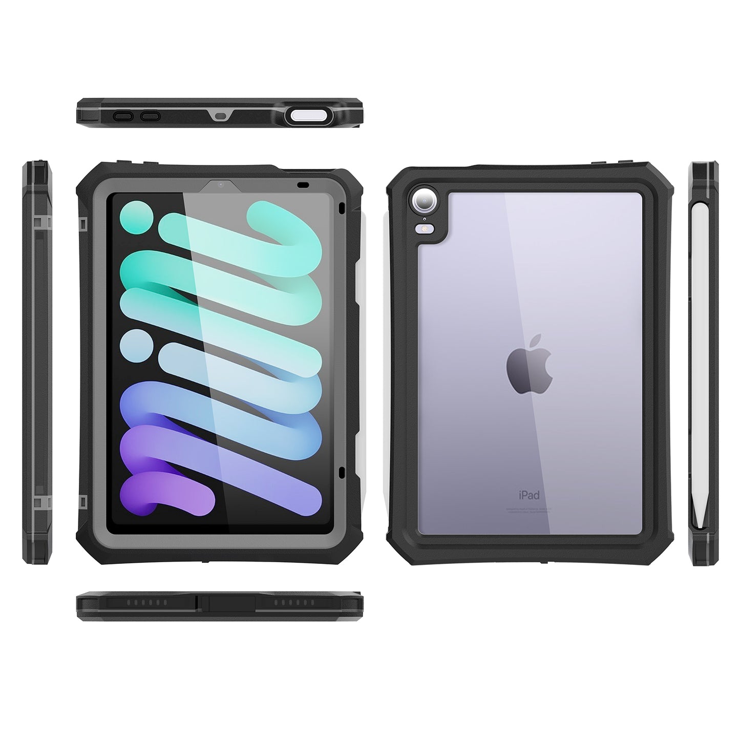 dot-clear-under-water-6-6ft-ipad-mini-6-waterproof-cover_2