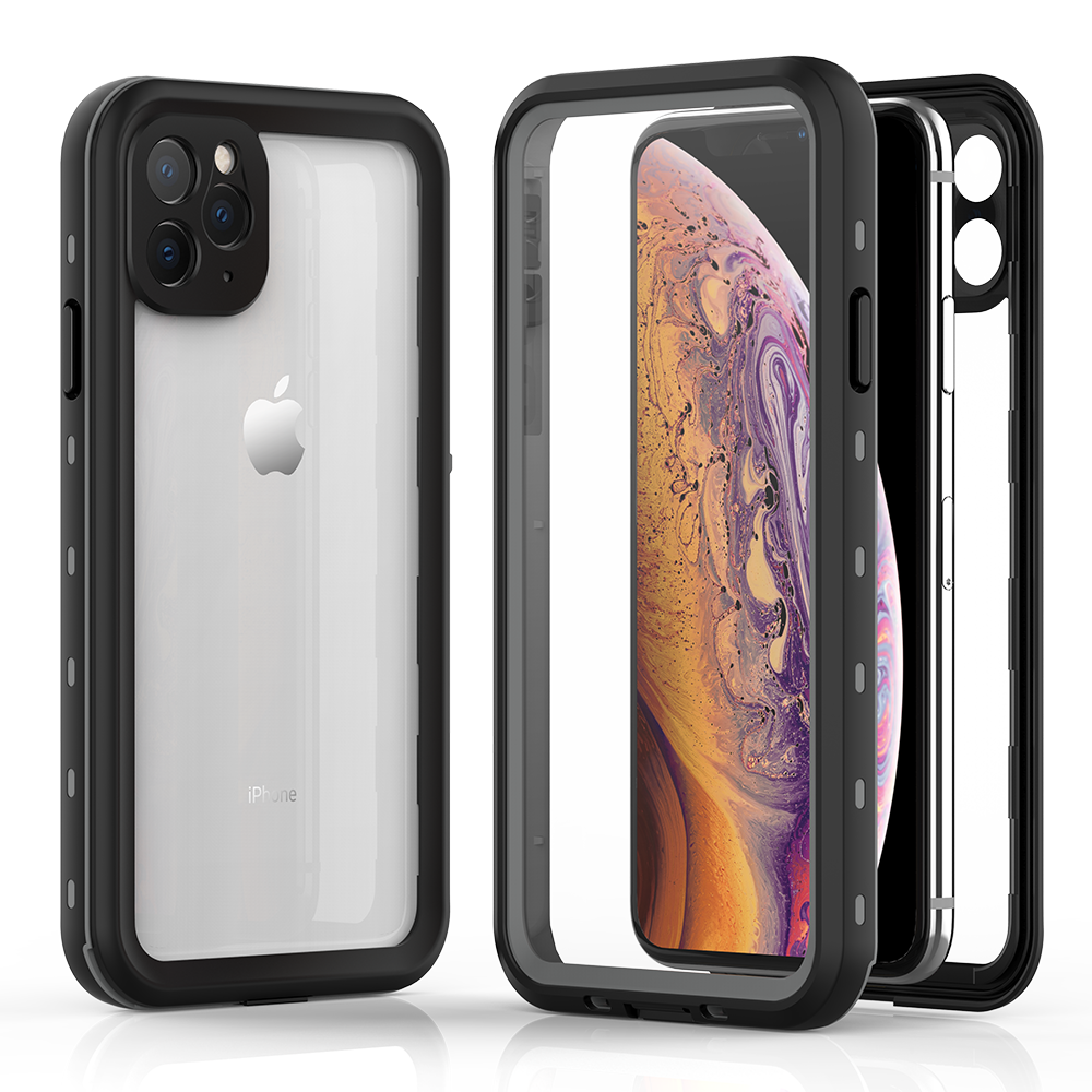 dot-clear-swimming-diving-iphone-11-pro-max-waterproof-cover-8