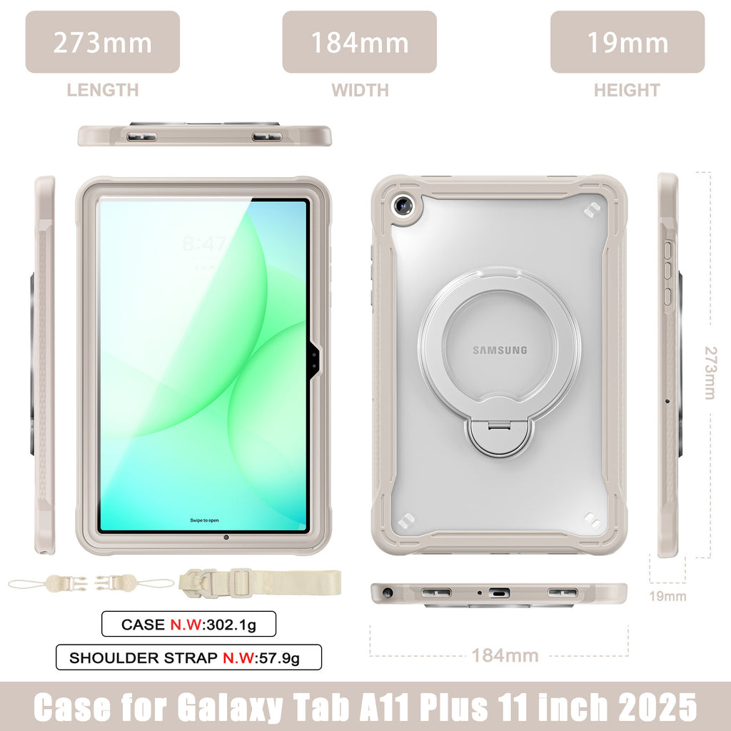 dotted-lightweight-galaxy-tab-a11-plus-tpu-pc-back-cover-rotating-stand_11