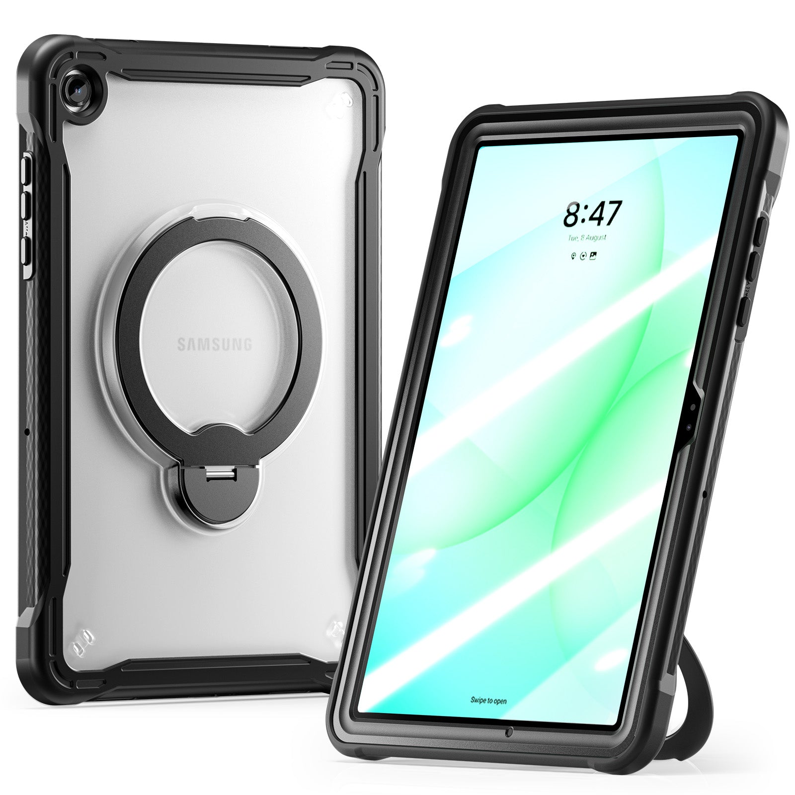 dotted-lightweight-galaxy-tab-a11-plus-tpu-pc-back-cover-rotating-stand_4