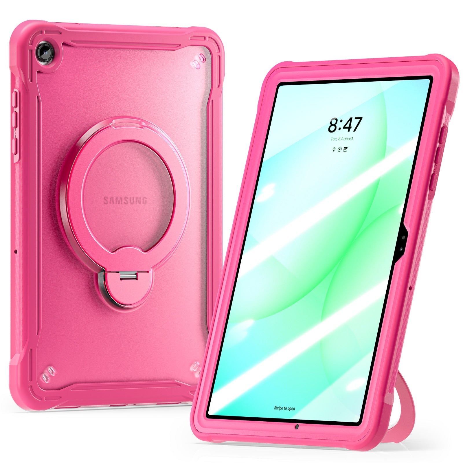 dotted-lightweight-galaxy-tab-a11-plus-tpu-pc-back-cover-rotating-stand_5