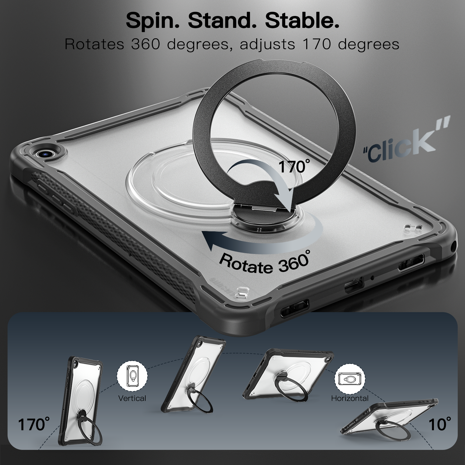 dotted-lightweight-galaxy-tab-a9-plus-tpu-pc-back-cover-rotating-stand_2