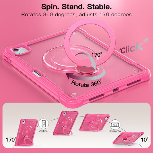dotted-lightweight-ipad-air-4-tpu-pc-back-cover-rotating-stand_2
