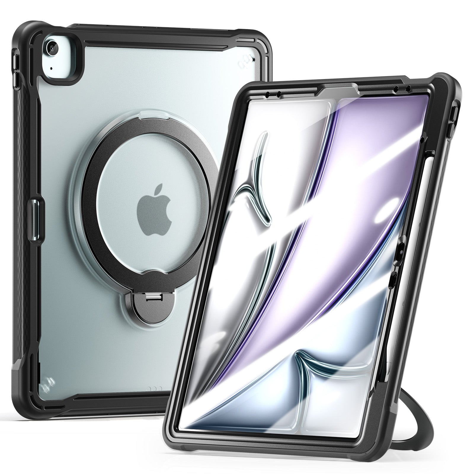 dotted-lightweight-ipad-air-7-13-tpu-pc-back-cover-rotating-stand_4