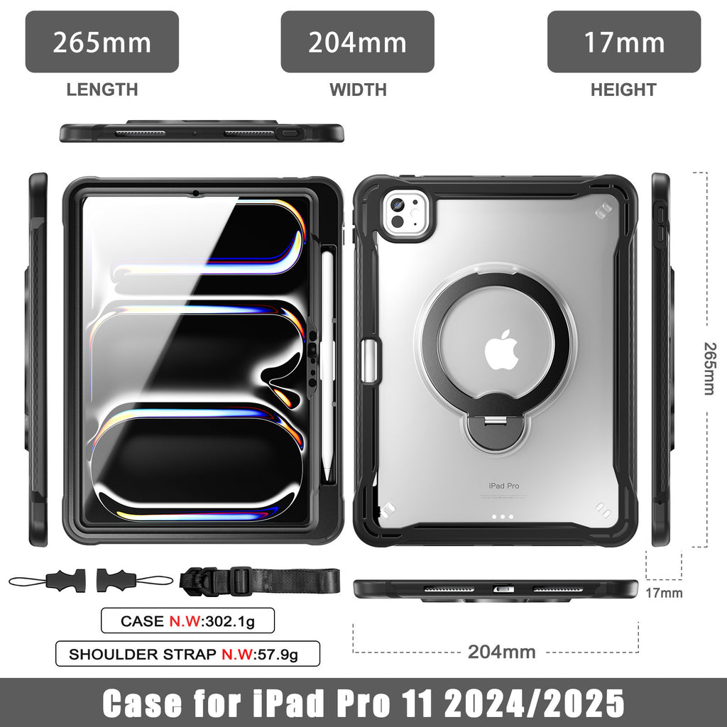 dotted-lightweight-ipad-pro-11-2024-tpu-pc-back-cover-rotating-stand_11