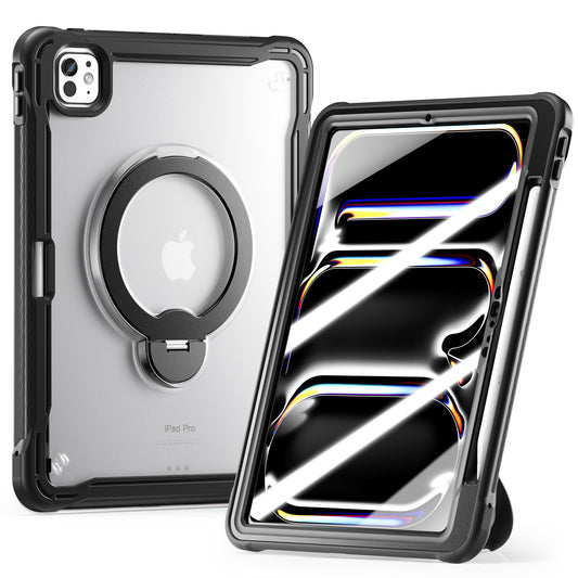 dotted-lightweight-ipad-pro-11-2024-tpu-pc-back-cover-rotating-stand_5