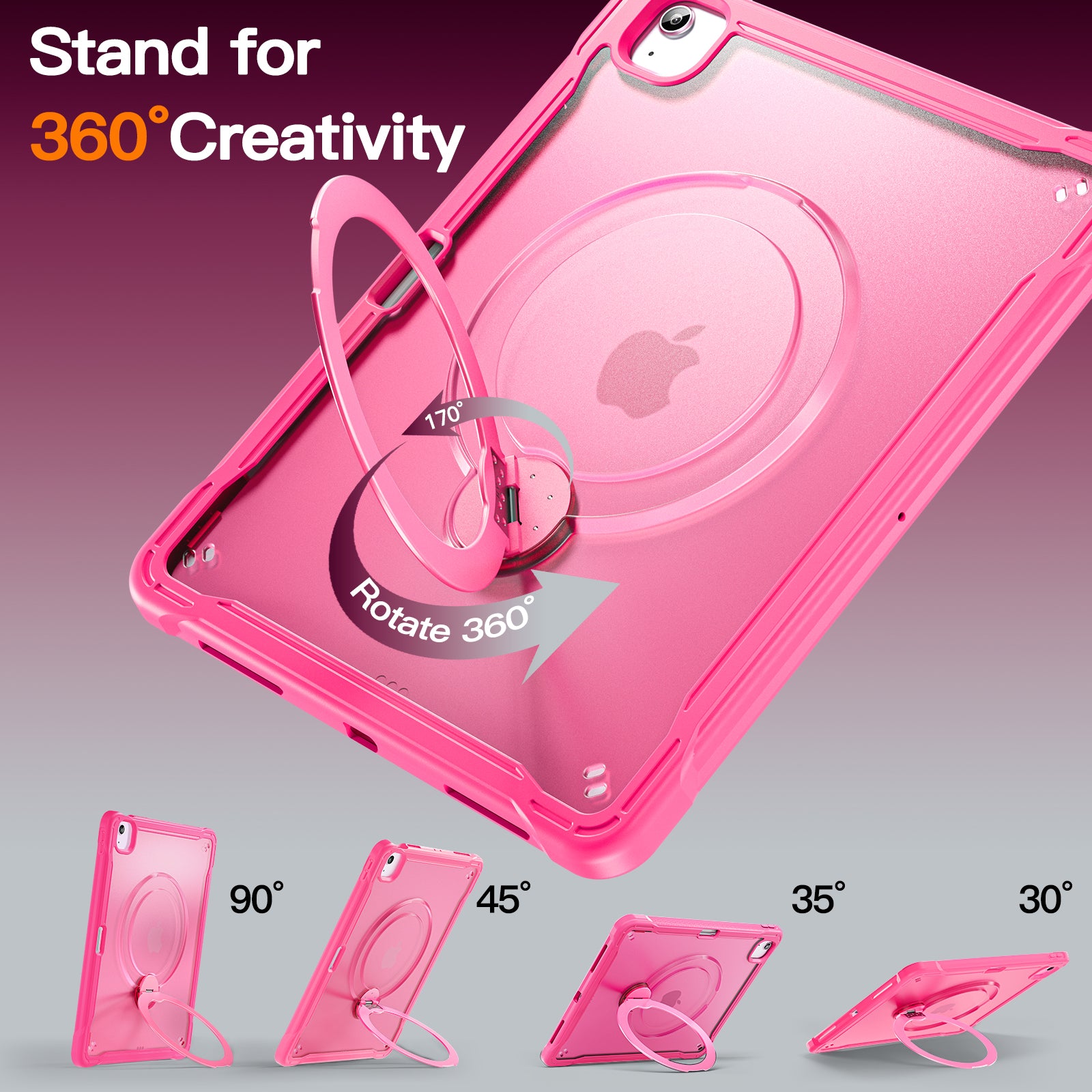 dotted-lightweight-ipad-pro-12-9-2018-tpu-pc-back-cover-rotating-stand_1