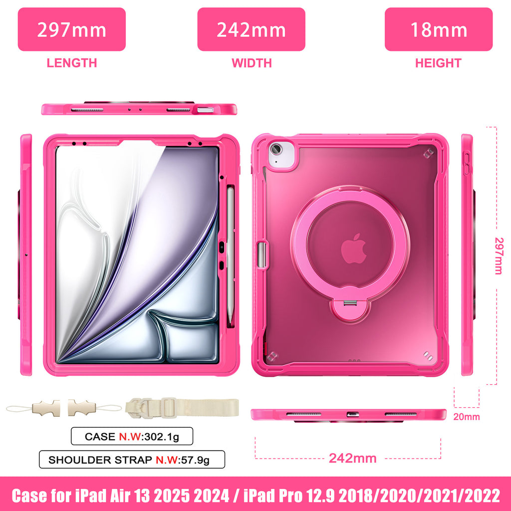 dotted-lightweight-ipad-pro-12-9-2022-tpu-pc-back-cover-rotating-stand_11