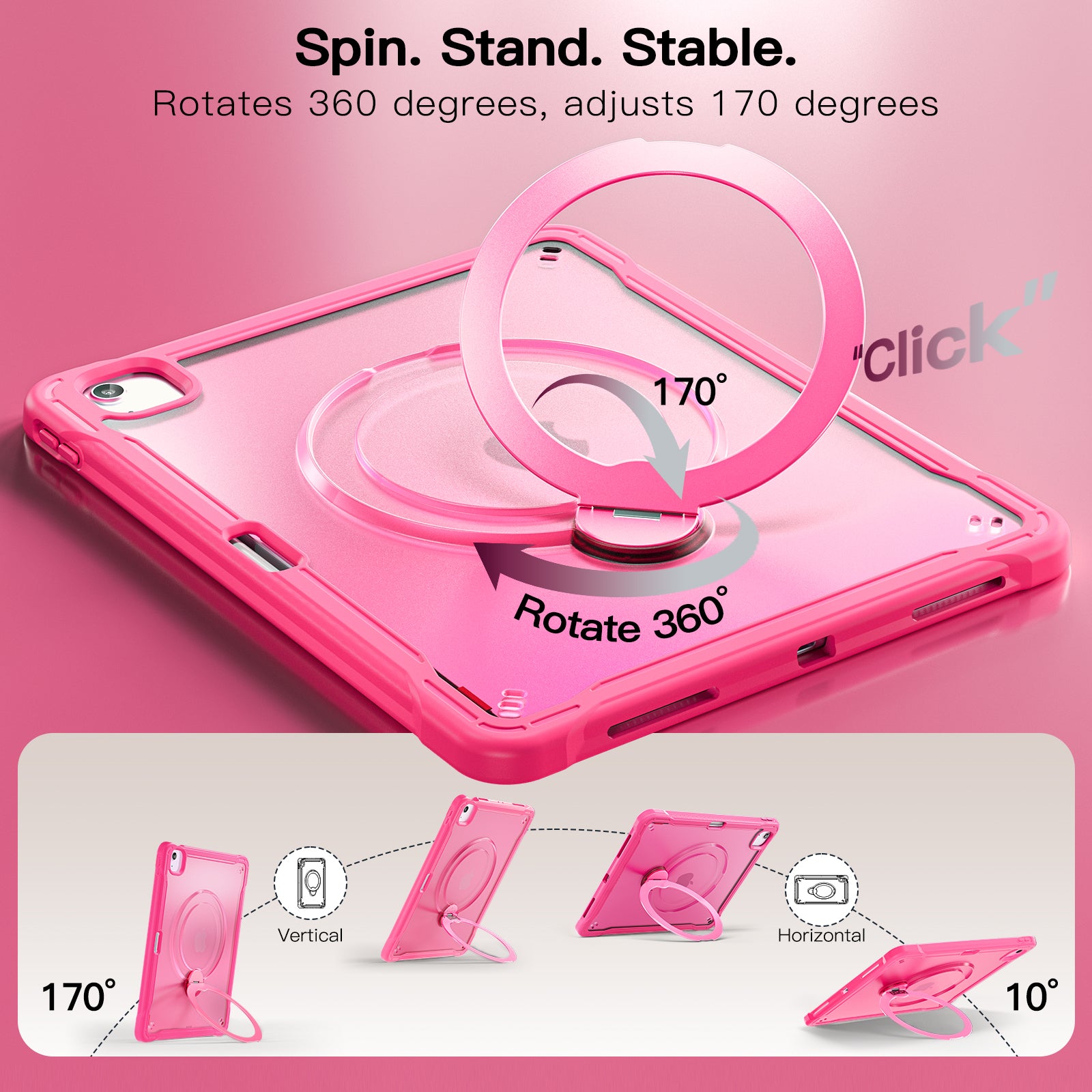 dotted-lightweight-ipad-pro-12-9-2022-tpu-pc-back-cover-rotating-stand_2