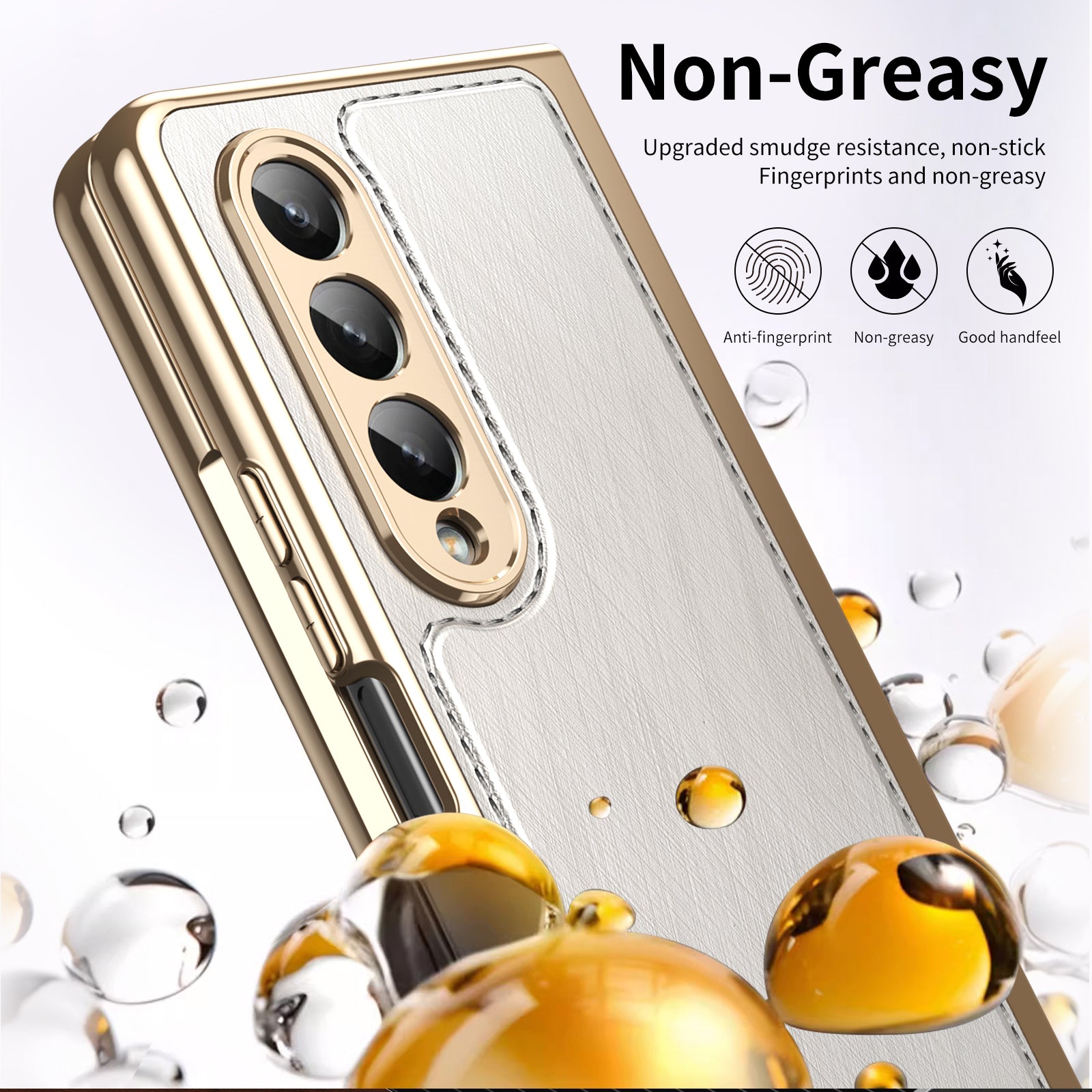 electroplated-gold-silk-leather-galaxy-z-fold3-case-tempered-film_4