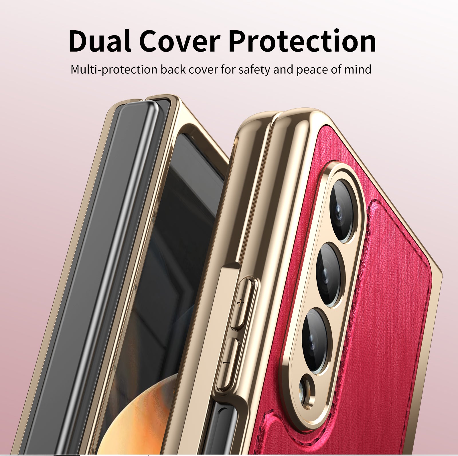 electroplated-gold-silk-leather-galaxy-z-fold4-case-tempered-film_7
