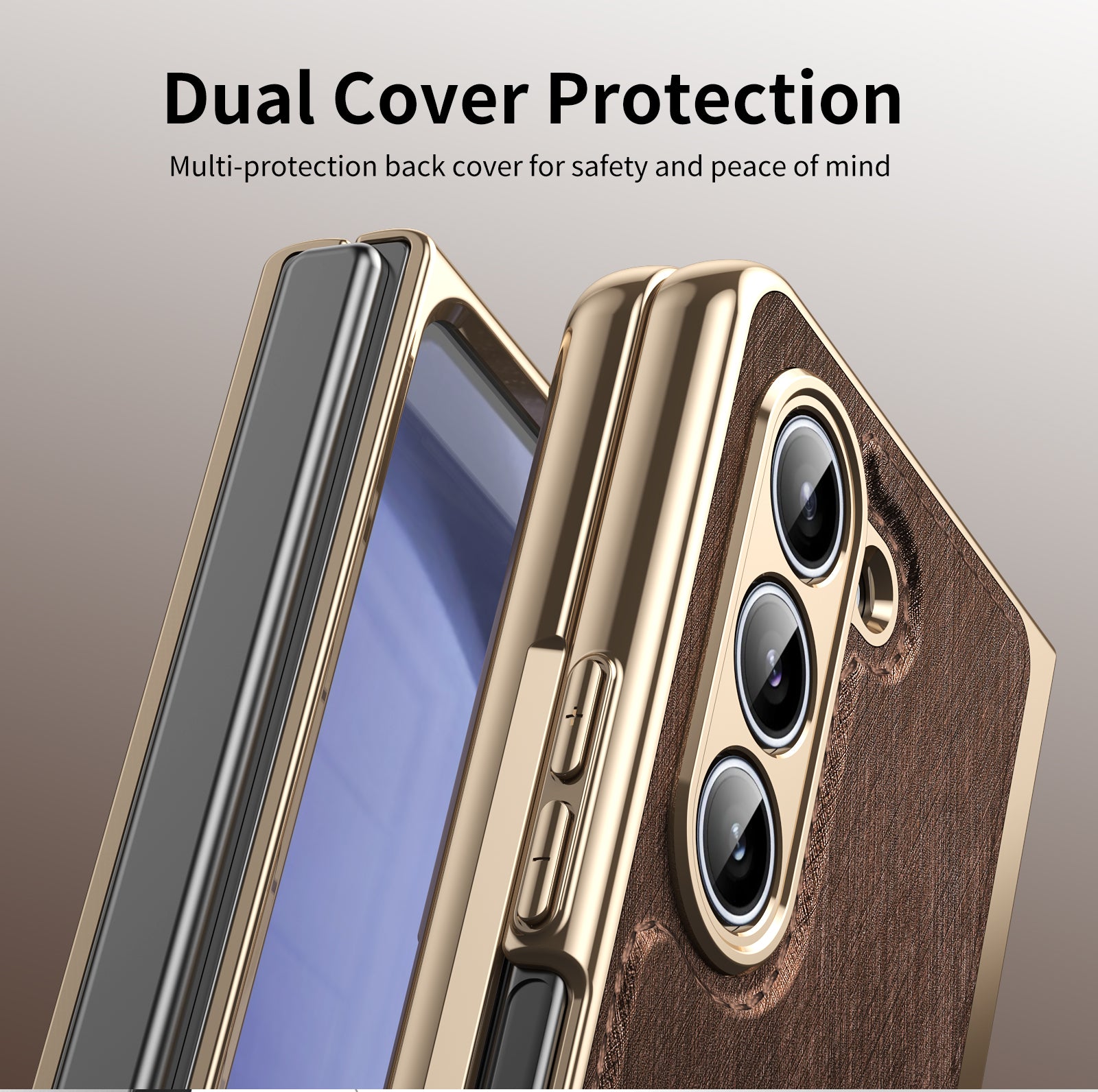 electroplated-gold-silk-leather-galaxy-z-fold5-case-tempered-film_7