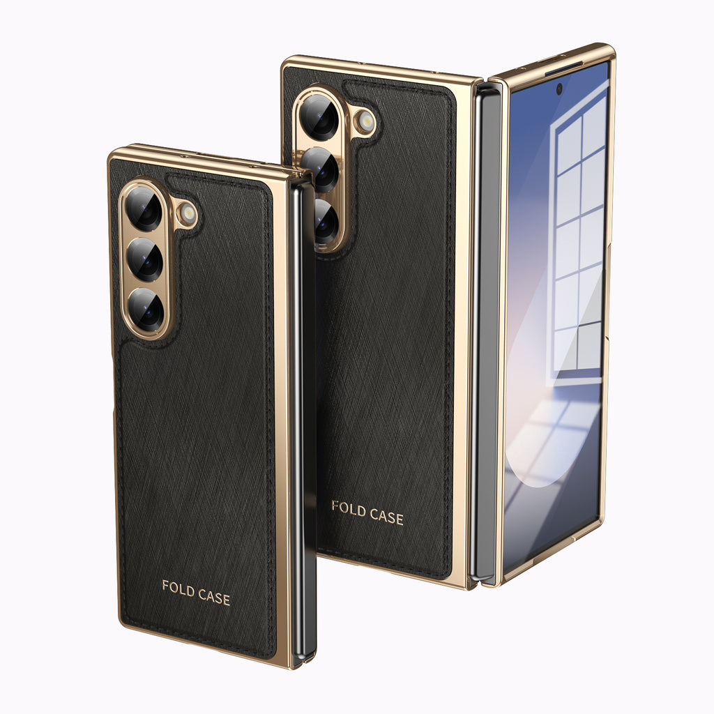 electroplated-gold-silk-leather-galaxy-z-fold6-case-tempered-film_15