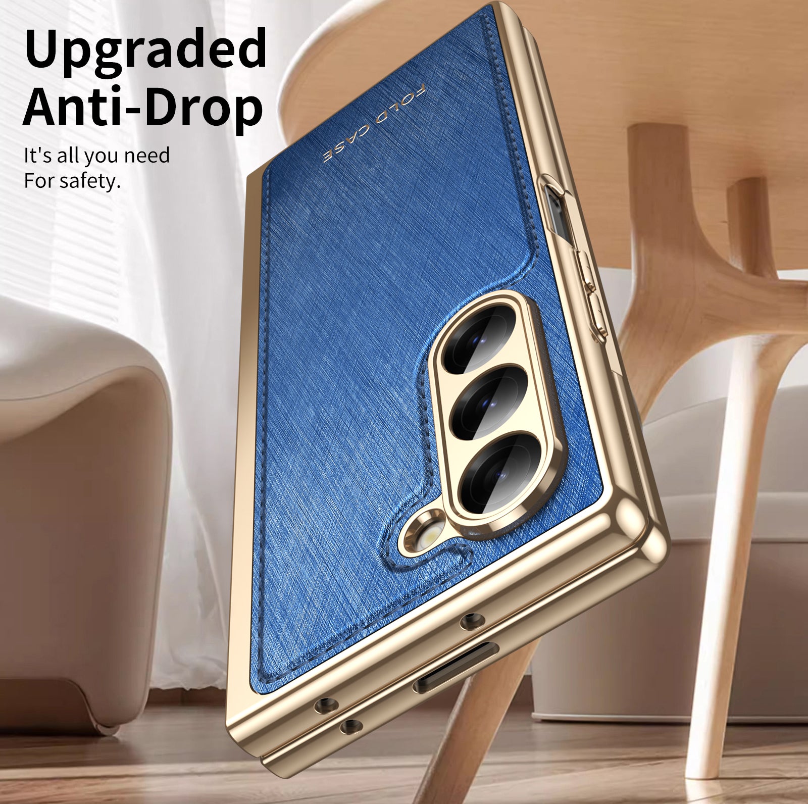 electroplated-gold-silk-leather-galaxy-z-fold6-case-tempered-film_7