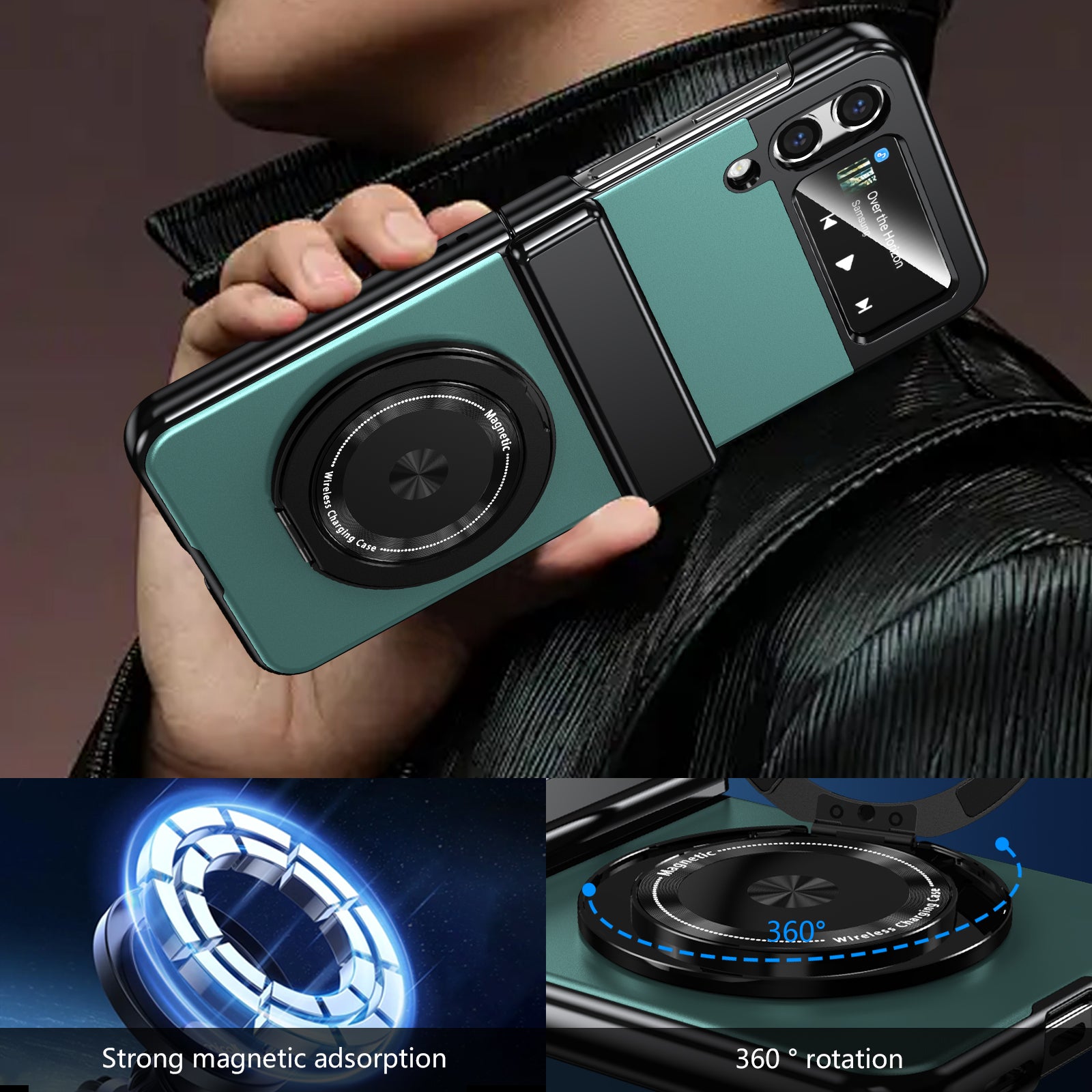 electroplated-rotating-magnetic-ring-stand-galaxy-z-flip3-case_11