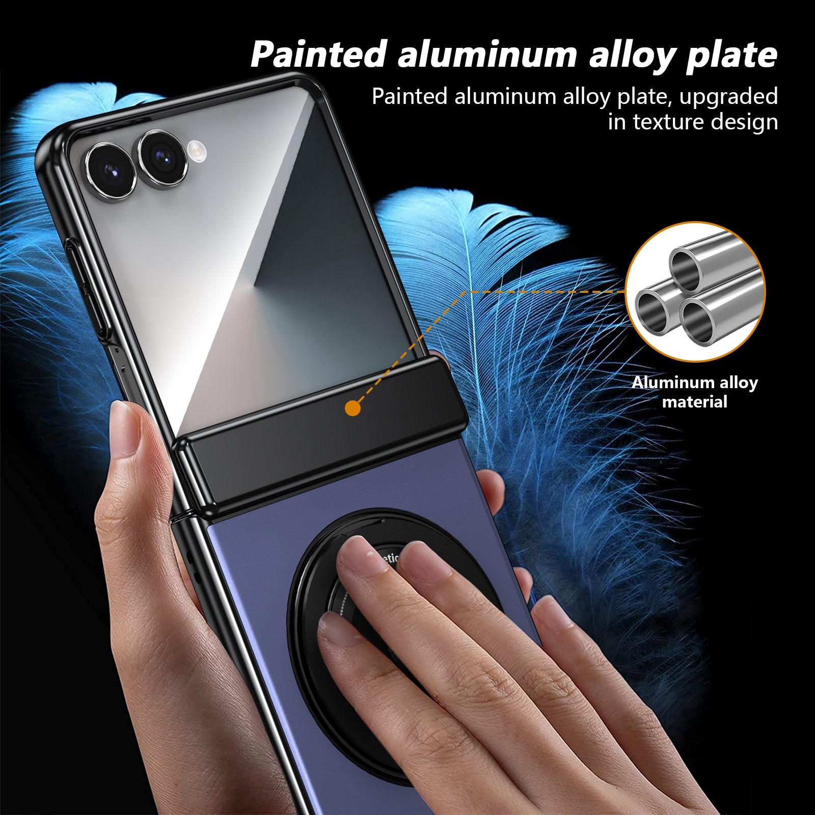 electroplated-rotating-magnetic-ring-stand-galaxy-z-flip7-case_6