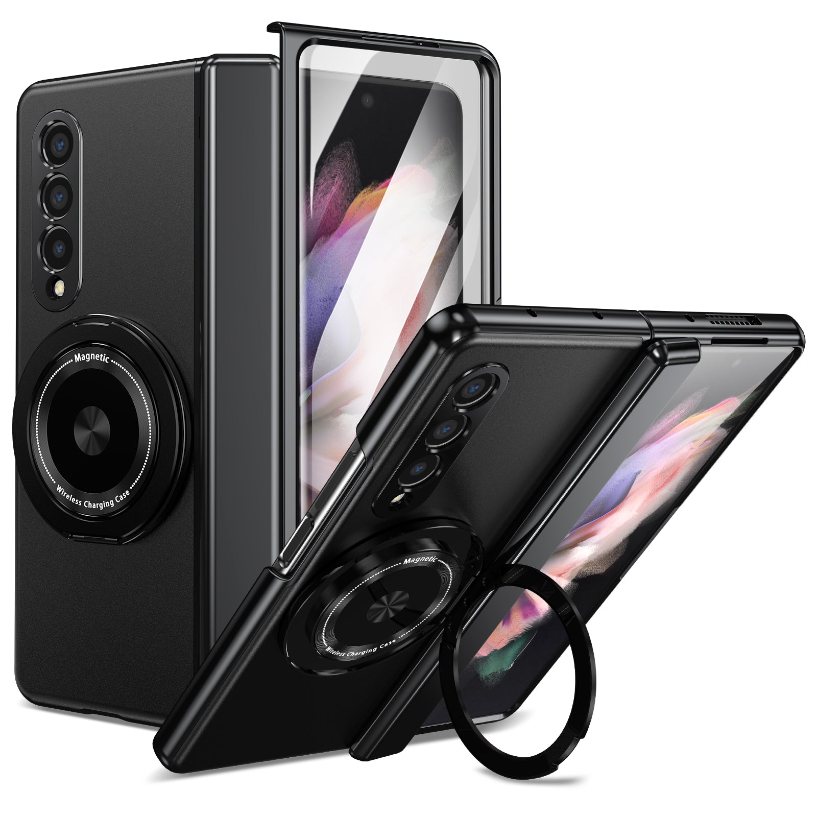 electroplated-rotating-magnetic-ring-stand-galaxy-z-fold3-case_2