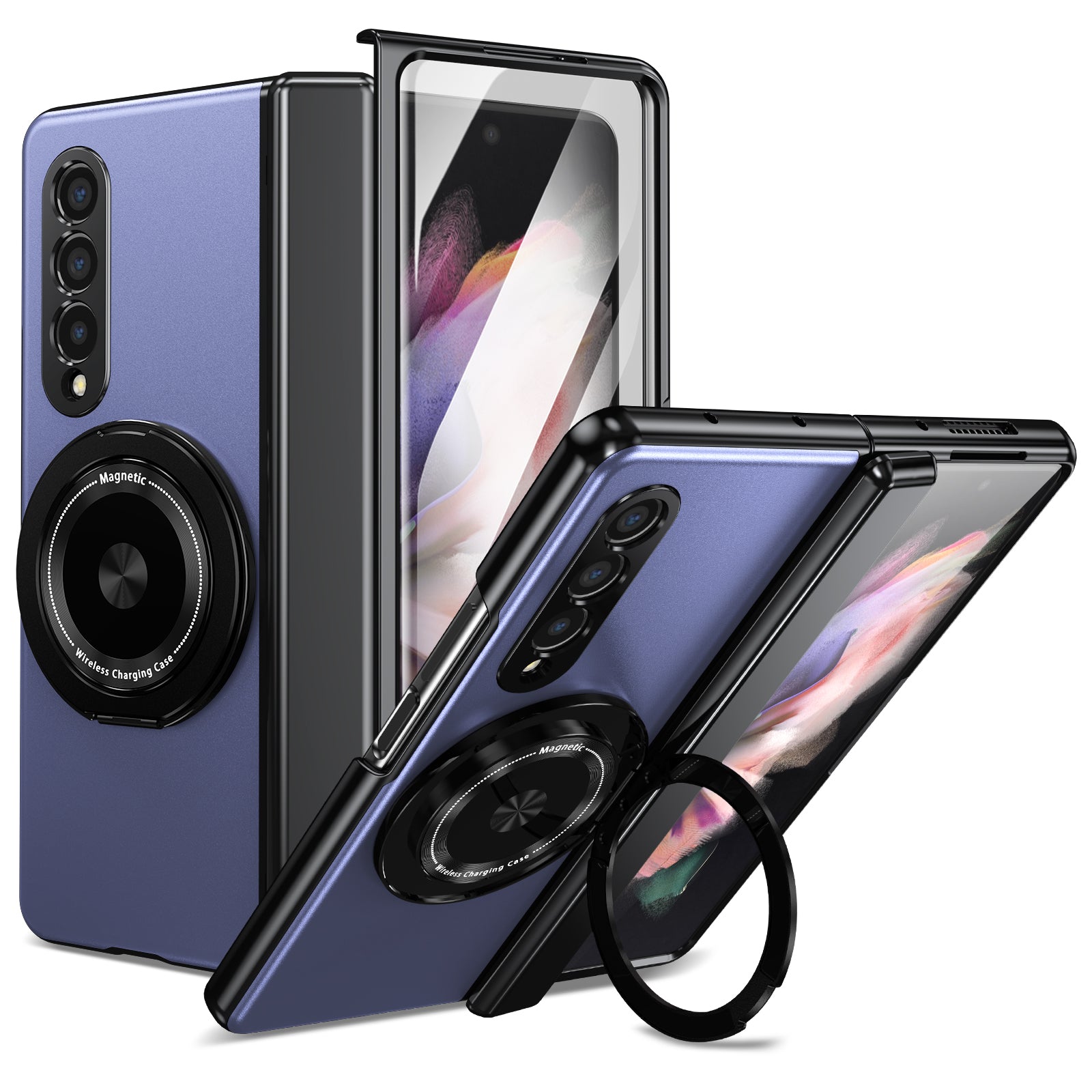 electroplated-rotating-magnetic-ring-stand-galaxy-z-fold3-case_5
