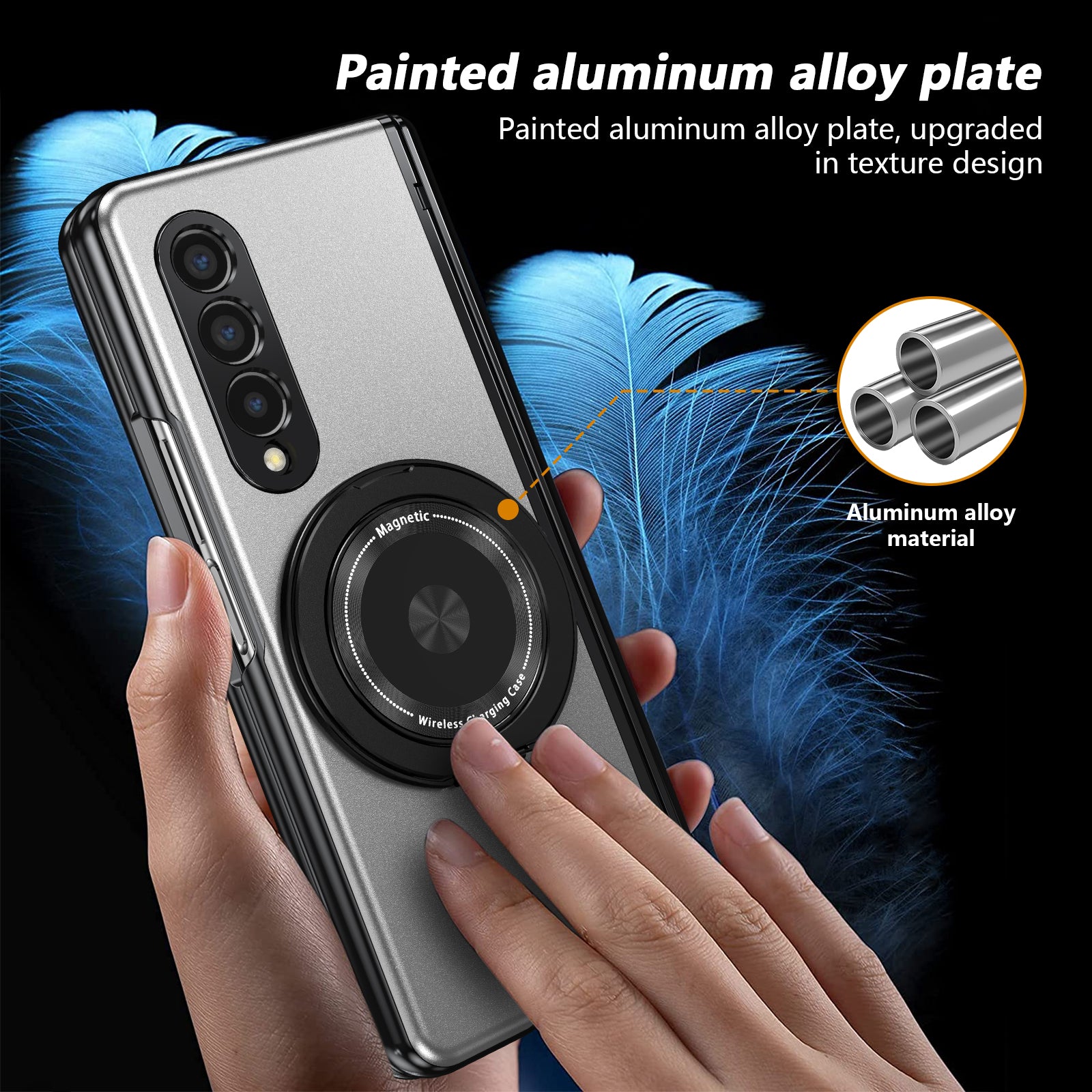 electroplated-rotating-magnetic-ring-stand-galaxy-z-fold3-case_7