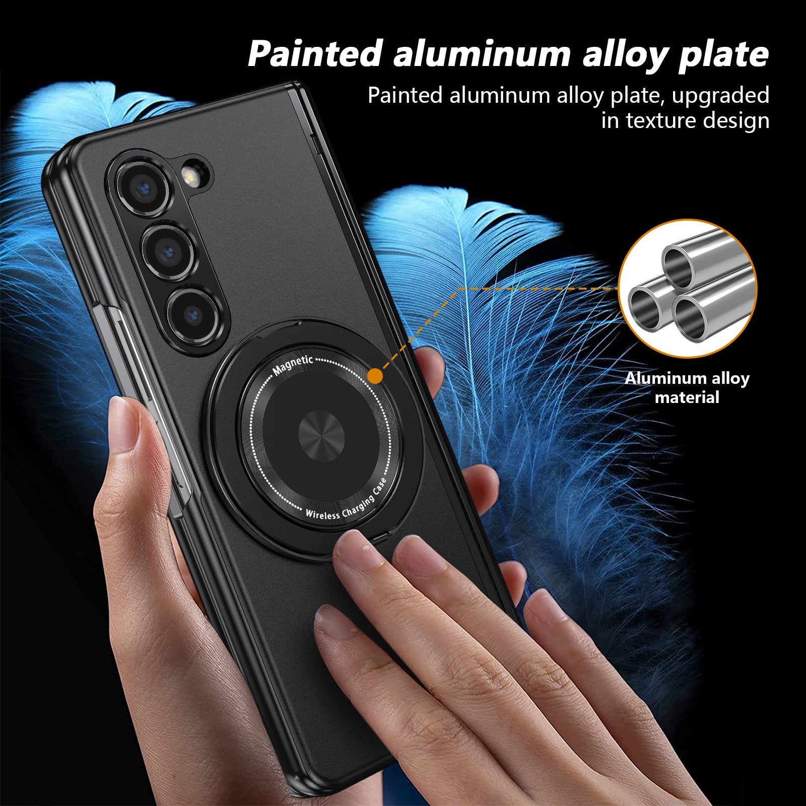 electroplated-rotating-magnetic-ring-stand-galaxy-z-fold5-case_3
