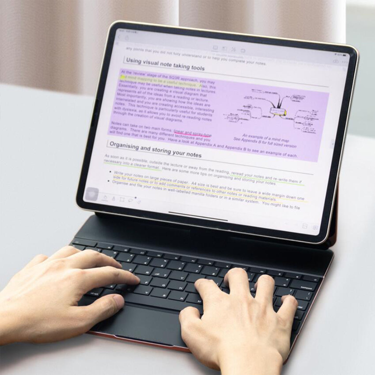 floating-magnetic-rotating-stand-ipad-air-4-keyboard-case_13