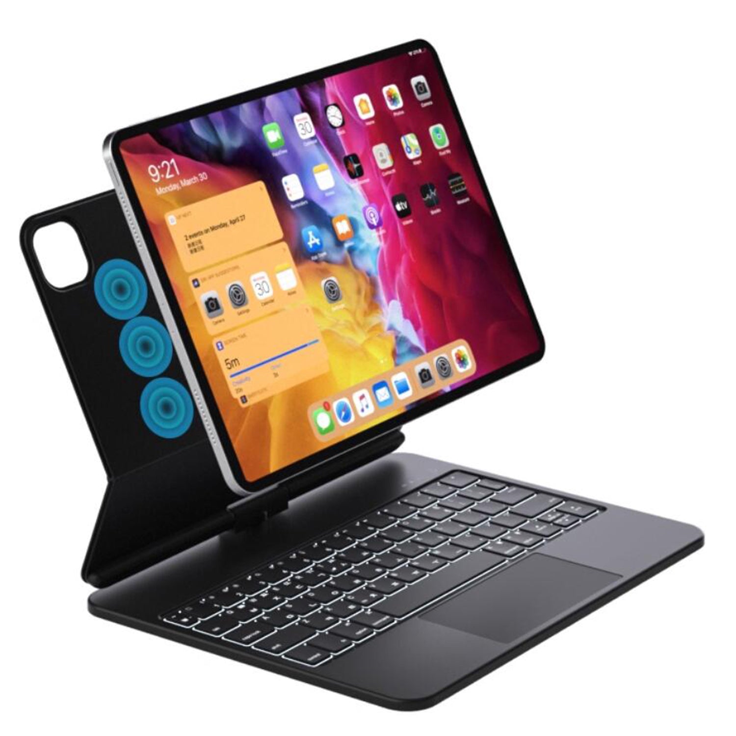 floating-magnetic-rotating-stand-ipad-air-4-keyboard-case_9