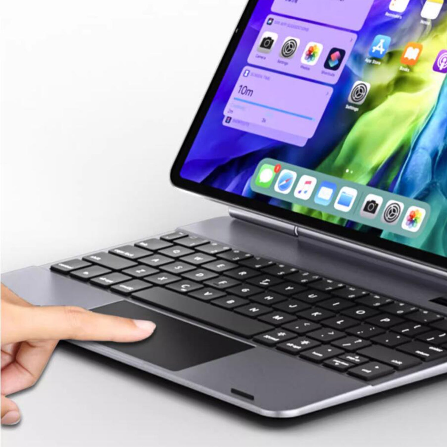 floating-magnetic-stand-aluminum-ipad-air-4-keyboard-case_4