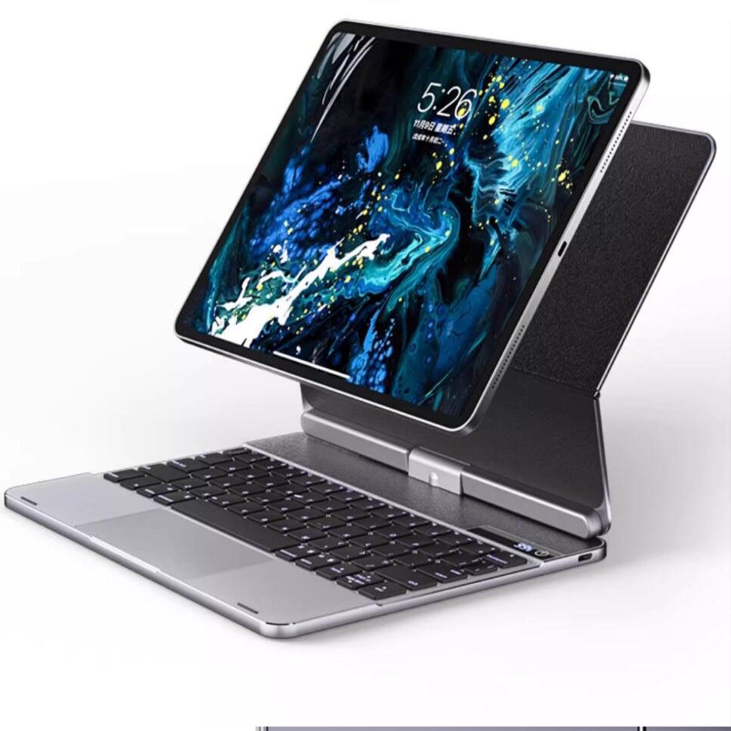 floating-rotating-stand-ipad-pro-11-2018-aluminum-keyboard-case_4