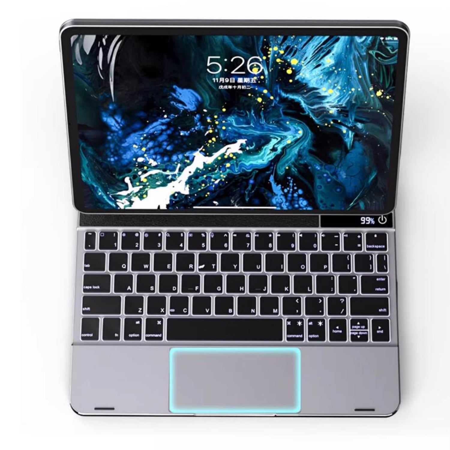 floating-rotating-stand-ipad-pro-13-2025-aluminum-keyboard-case_2