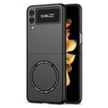 Ultramarinelife Frosted Magsafe Galaxy Z Flip3 Case Anti-Fingerprint Black Color