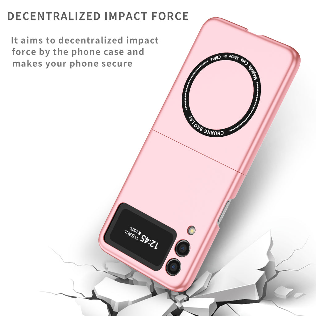 Ultramarinelife Frosted Magsafe Galaxy Z Flip3 Case Anti-Fingerprint Shockproof