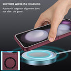 Ultramarinelife Frosted Magsafe Galaxy Z Flip5 Case Anti-Fingerprint Wireless Charging