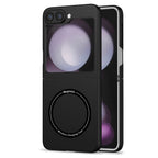 Ultramarinelife Frosted Magsafe Galaxy Z Flip6 Case Anti-Fingerprint Black Color