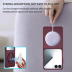 Ultramarinelife Frosted Magsafe Galaxy Z Flip8 Case Anti-Fingerprint Strong Magnetics