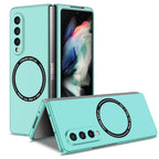 Ultramarinelife Frosted Magsafe Galaxy Z Fold3 Case Anti-Fingerprint Ocean Color
