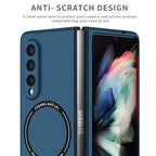 Ultramarinelife Frosted Magsafe Galaxy Z Fold3 Case Anti-Fingerprint Anti-Scratch Design